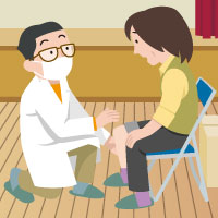 避難所の医療活動