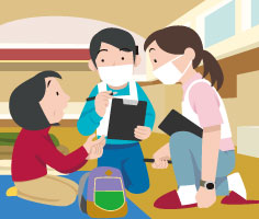 避難所の医療活動 保健師